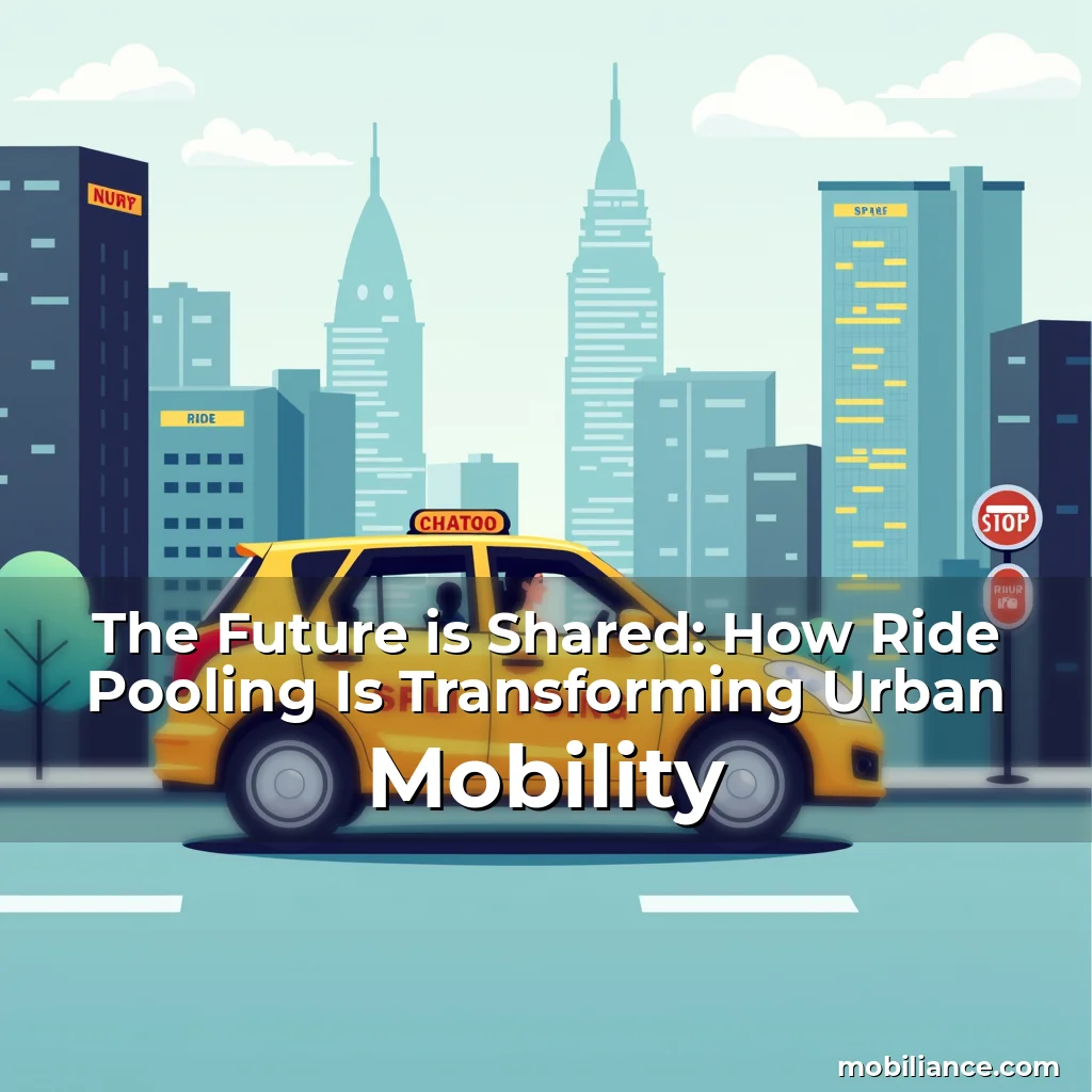 Read more about the article The Future is Shared: How Ride Pooling Is Transforming Urban Mobility