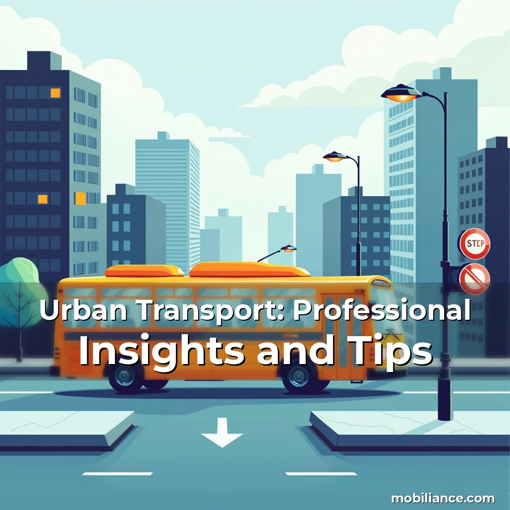 Read more about the article Urban Transport: Professional Insights and Tips
